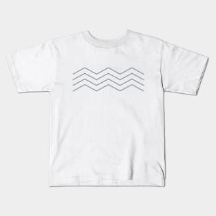 Geometric Wave Design Kids T-Shirt